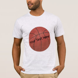 Fügen Sie hier Ihren Text Basketball-Shirts hinzu T-Shirt