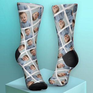 Fügen Sie Ihr 1 Foto hinzu, um ein Muster zu erste Socken