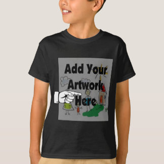 Fügen Sie Ihr eigenes Artwork oder Kinderwerk für T-Shirt