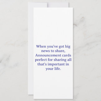 Fügen Sie Ihr eigenes Design hinzu 10 cm x 23,5 cm Ankündigung