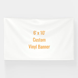 Fügen Sie Ihr eigenes Design hinzu 1,80 m x 3 m Banner