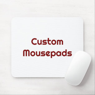 Fügen Sie Ihr eigenes Design hinzu  Mousepad