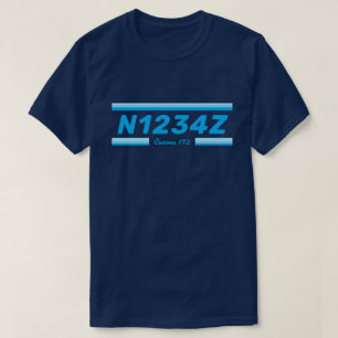 Fügen Sie Ihr eigenes Flugzeugnummern-T-Shirt hinz T-Shirt