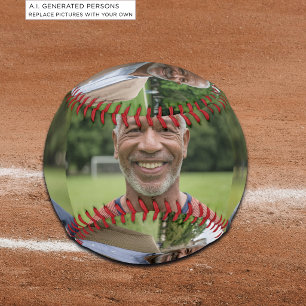 Fügen Sie Ihr eigenes Foto hinzu Baseball