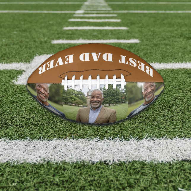 Fügen Sie Ihr eigenes Foto hinzu Bester Papa Football (Von Creator hochgeladen)