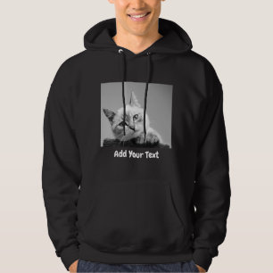 Fügen Sie Ihr eigenes Foto mit Ihrem Text hinzu Hoodie