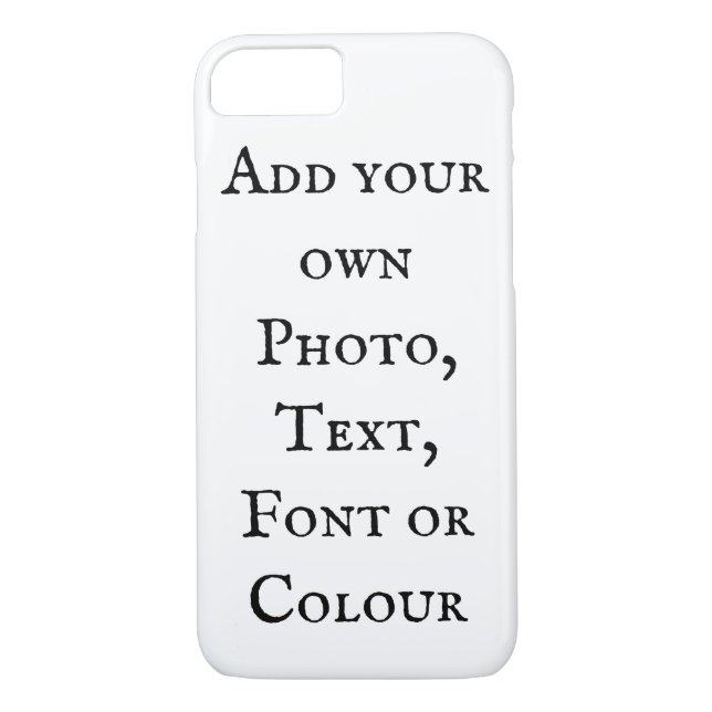 Fügen Sie Ihr eigenes Foto, Text, Schriftart oder  Case-Mate iPhone Hülle (Rückseite)