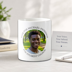 Fügen Sie Ihr eigenes Foto und den Titel der Wahlk Kaffeetasse
