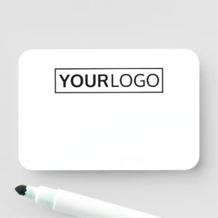 Fügen Sie Ihr eigenes Logo große trockene Löschung Namensschild
