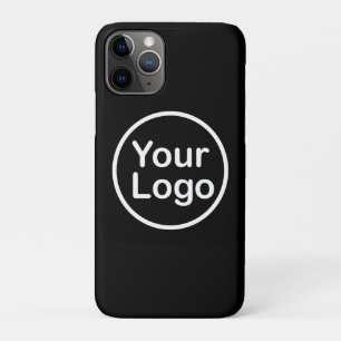 Fügen Sie Ihr eigenes Logo hinzu Schwarzer Hinte Case-Mate iPhone Hülle