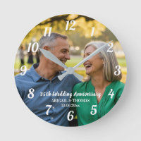 Fügen Sie Ihr eigenes Paar-Foto 35. Hochzeitstag h