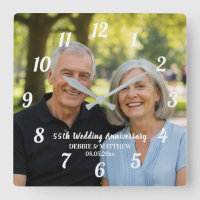Fügen Sie Ihr eigenes Paar-Foto zum 55. Hochzeitst