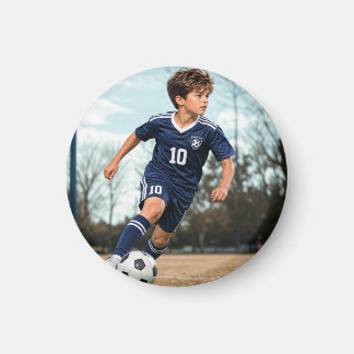 Fügen Sie Ihr eigenes Sportfoto hinzu Magnet
