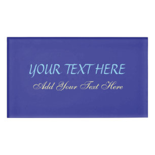 Fügen Sie Ihr eigenes Textslogan Minimalistisch Mo Namenschild