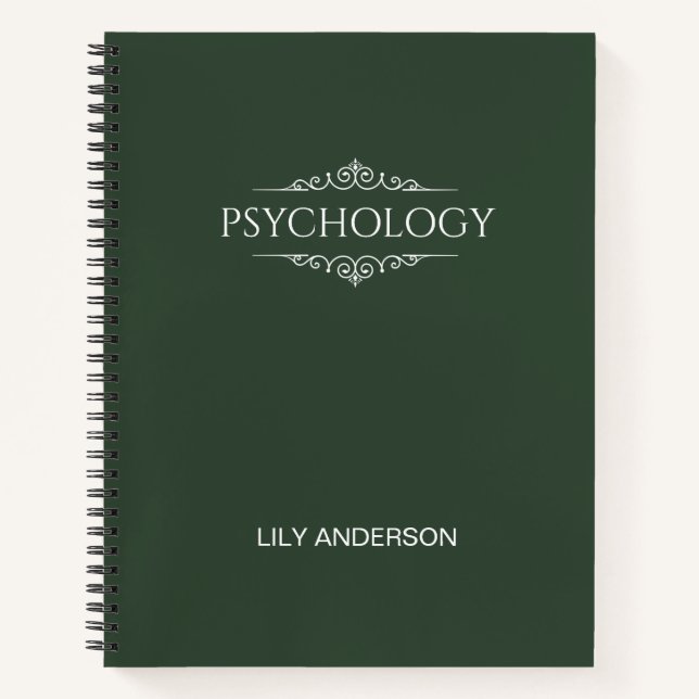 Fügen Sie Ihr eigenes Thema und Ihren Namen mit de Notizbuch (Vorderseite)