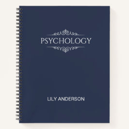 Fügen Sie Ihr eigenes Thema und Ihren Namen mit de Notizbuch