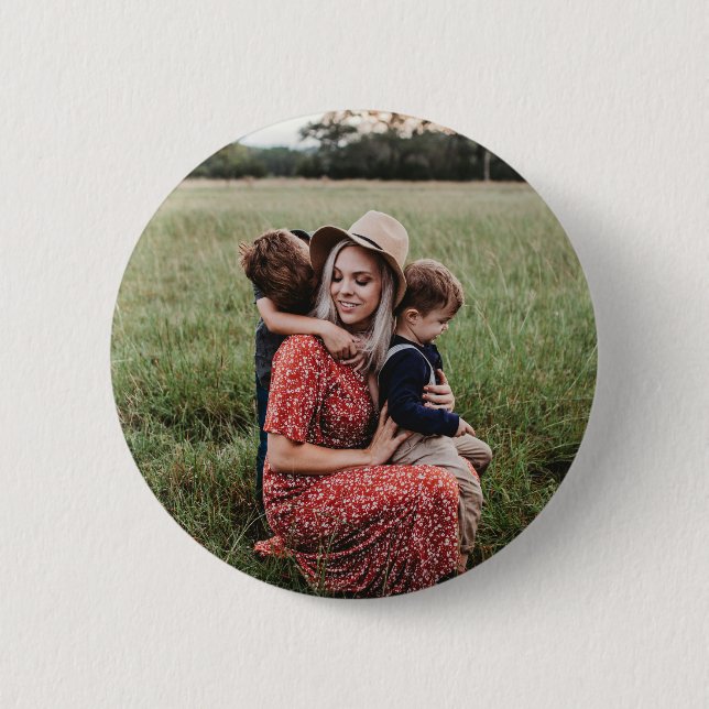 Fügen Sie Ihr einzigartiges Foto hinzu Button (Vorderseite)