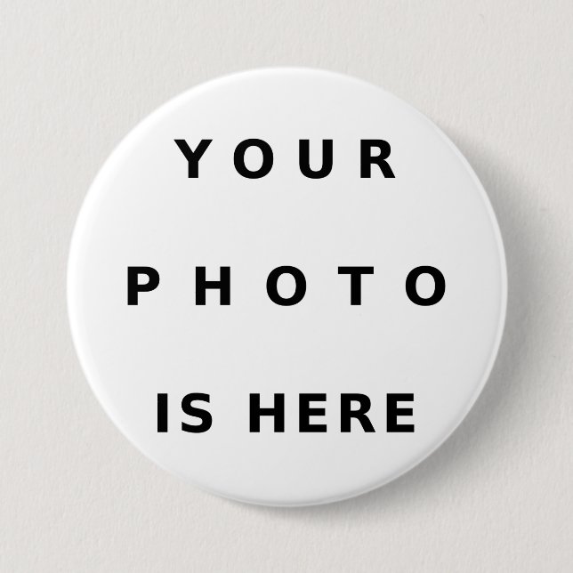 Fügen Sie Ihr Foto Custom Football oder Ihr Sport  Button (Vorderseite)