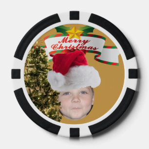 Fügen Sie Ihr Foto einer fröhlichen Pokerchips