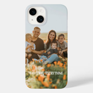 Fügen Sie Ihr Foto Familie Foto Foto Kinder Foto Case-Mate iPhone 14 Hülle