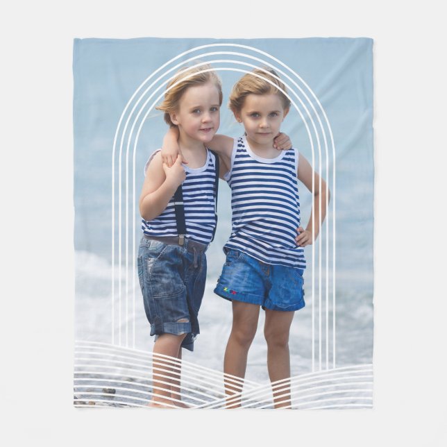 FÜGEN SIE IHR FOTO FLEECE-BLANKET HINZU FLEECEDECKE (Vorderseite)