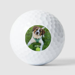 Fügen Sie Ihr Foto Hund Foto Kinder Foto Familienf Golfball