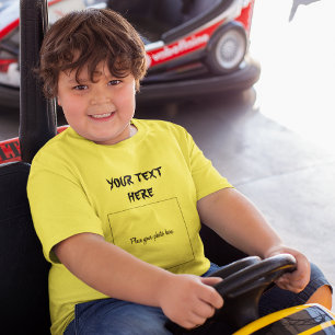 Fügen Sie Ihr Foto-Text Halloween, Kids-Jugend-T - T-Shirt