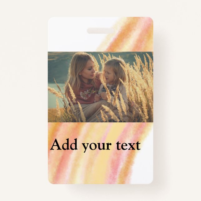 Fügen Sie Ihr Foto Weihnachten personalisiertes Wa Ausweis (Vorderseite)