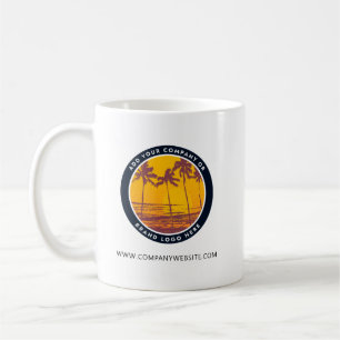 Fügen Sie Ihr individuelles Firmenmarkenlogo hinzu Kaffeetasse