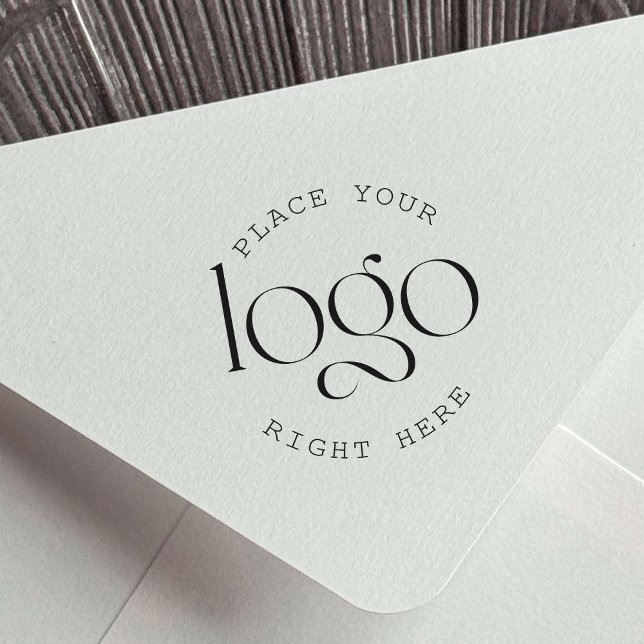 Fügen Sie Ihr Logo Benutzerdefinierte Geschäftswer Permastempel (professional custom business logo stamp)