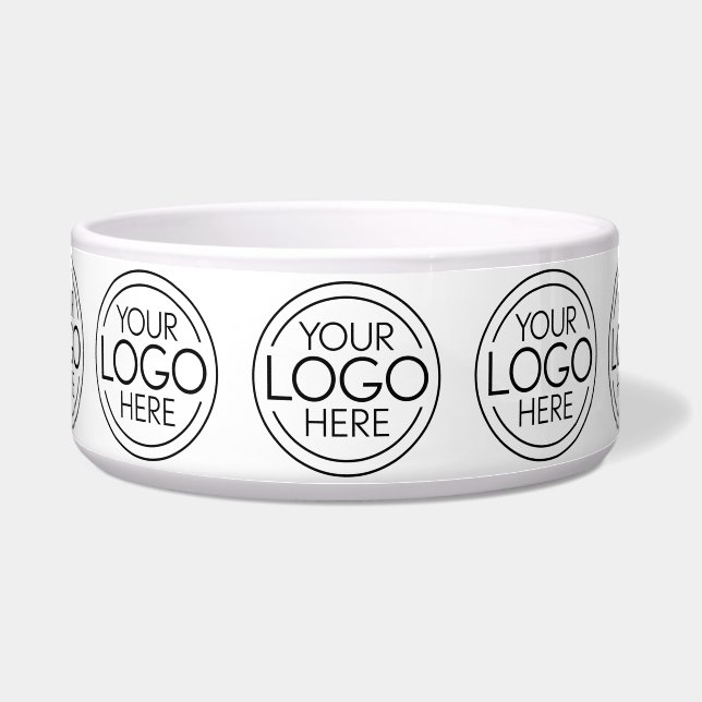 Fügen Sie Ihr Logo Business Corporate Modernes Süß Napf (Vorderseite)