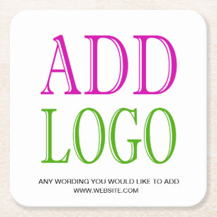 FÜGEN SIE IHR LOGO DIESEM UNTERSETZER HINZU