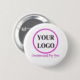 FÜGEN SIE IHR LOGO HIER Braut Bräutigam Hochzeit K Button