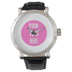 Fügen Sie Ihr Logo hier ein Benutzerdefiniertes De Armbanduhr