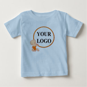 FÜGEN SIE IHR LOGO HIER EIN Für Kinder Baby Junge  T-shirt