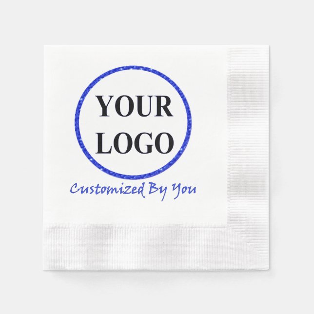 FÜGEN SIE IHR LOGO HIER HINZU SERVIETTE (Vorderseite)
