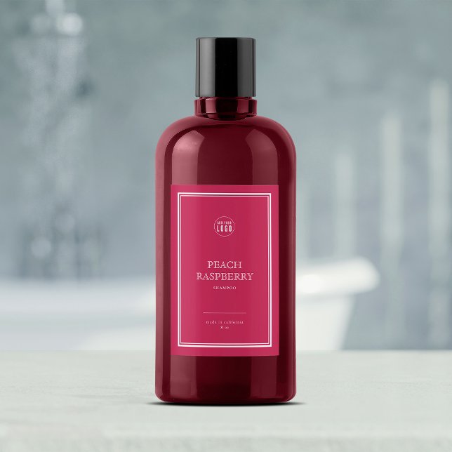 Fügen Sie Ihr Logo-Klassiker-Farblabel hinzu Weinetikett (Von Creator hochgeladen)