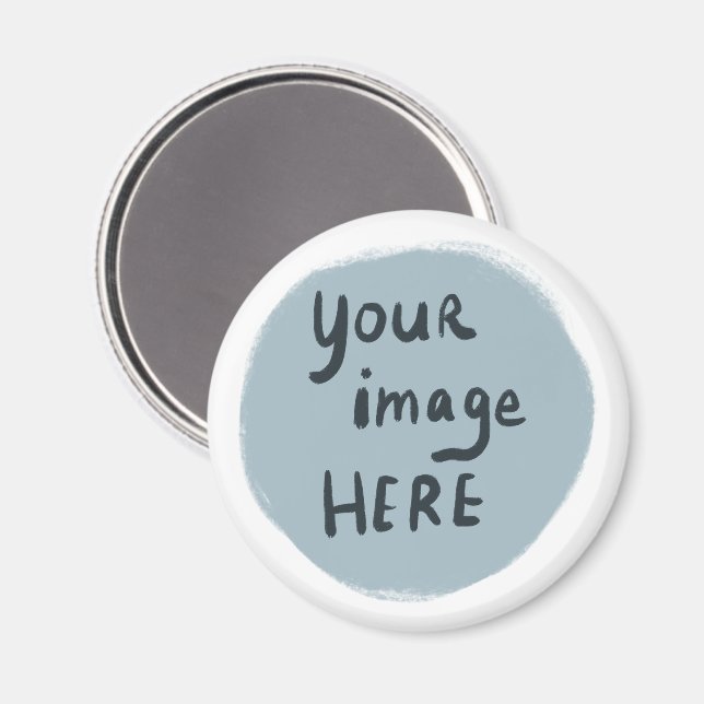 Fügen Sie Ihr LOGO oder Bild CUSTOM hinzu  Magnet (Vorderseite/Rückseite)