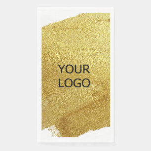 Fügen Sie Ihr Logo personalisierten Firmennamen PA Serviette