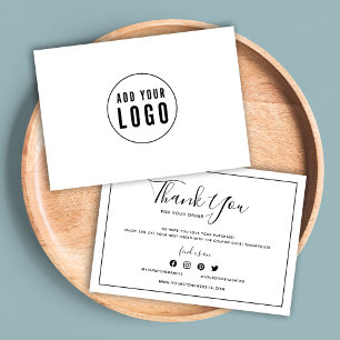 Fügen Sie Ihr Logo schwarze Grenze und Weiß Vielen