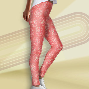 Fügen Sie Ihr Logo-Unternehmen Minimalistisch hinz Leggings