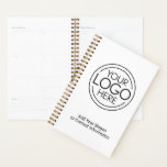Fügen Sie Ihr Logo-Unternehmen Minimalistisch hinz Planer<br><div class="desc">Diese Logoplaner sind einfach in der Gestaltung und eignen sich ideal für ein Geschenk oder eine Präsentation im Büro. Sie können die Hintergrundfarbe so ändern, dass sie der Farbe entspricht, die mit Ihrem Firmenlogo koordiniert wird. Die zusätzlichen Typenreihen können für Firmenkontaktdaten oder für einen Ort zum Hinzufügen eines besonderen Anlasses...</div>