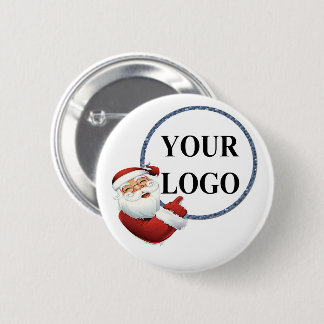Fügen Sie Ihr Logo Weihnachten Urlaub hinzu Button