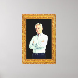 Fügen Sie Ihr Portrait, Foto der Familie,... Perso Leinwanddruck