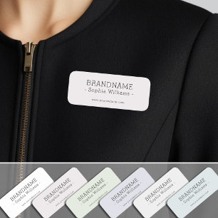 Fügen Sie Ihre BRANDNAME-Klassifikation hinzu Namensschild