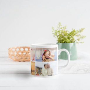 Fügen Sie Ihre eigene 6-Foto-Kaffee-Tasse hinzu Jumbo-Tasse