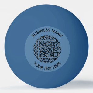 Fügen Sie Ihre eigene QR Code Scan Minimal Einfach Tischtennisball