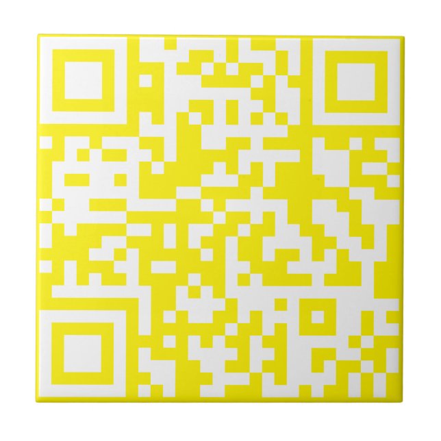 Fügen Sie Ihre eigene QR Code Text Scan Minimal ei Fliese (Vorderseite)