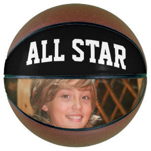 FÜGEN SIE IHRE FOTO CUSTOM Basketballs HINZU