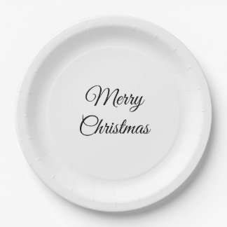 Fügen Sie Ihre Foto Weihnachten personalisiert hin Pappteller